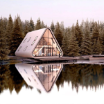 Prefabricated Houses Modular Home Cabin Hotel Unit with Light Steel Frame