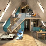 Prefabricated Houses Modular Home Cabin Hotel Unit with Light Steel Frame