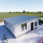 Prefabricated Houses Solarium Conservatory Flat Adu Garden Room Granny Flat Container House