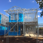 Prefabricated Houses Supplier Light Gauge Steel Framing House for Townhouse Project