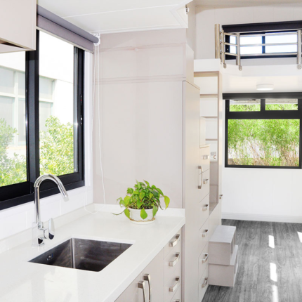 Prefabricated Houses Tiny Home on Wheels Readyto Ship/As4600 Garden House