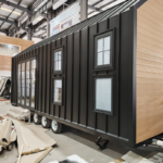 Prefabricated Houses Tiny House on Wheels Trailer for Living