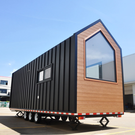 Prefabricated Houses Tiny House on Wheels Trailer for Living