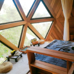 Prefabricated Houses with Light Steel Frame Dome House Mobile Hotel Cabin Luxury Holiday House