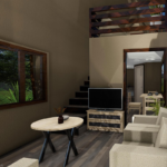 Prefabricated Houses with Steel Structure Prefabricated Hotel Wooden Bungalow Cabin