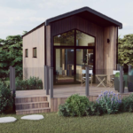 Prefabricated Houses Wooden Bungalows Fast Construction Mobile Working House Office