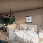 Prefabricated Houses Wooden Bungalows Fast Construction Mobile Working House Office