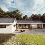 Prefabricated Light Gauge Steel Villa Building Materials Bungalow House New Zealand Standard