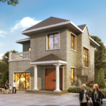 Prefabricated Light Steel Frame House Built with Au/CE/USA Standard House Eco-Friendly Villa