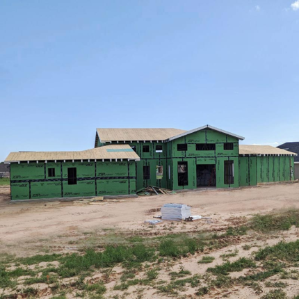 Prefabricated Light Steel Frame House Dalhart Home with Au Standard