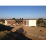 Prefabricated Light Steel Framing 2-Storey Villa House with Big Windows Modular Home