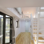 Prefabricated Light Steel Structure Tiny House on Wheels with Trailer for Airbnb