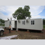 Prefabricated Lotus House Clinic Color Steel Sandwich House Fast Installation Container House