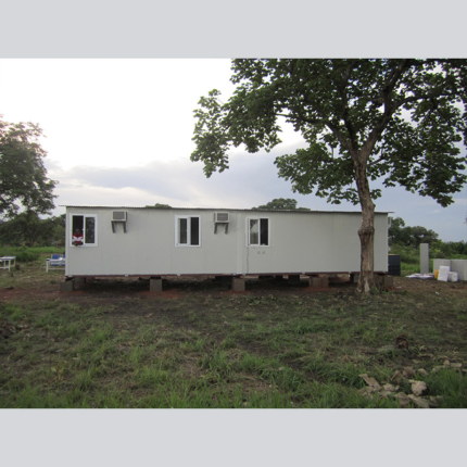 Prefabricated Lotus House Clinic Color Steel Sandwich House Fast Installation Container House