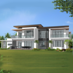 Prefabricated Luxury Light Steel Structure Villas Made in China