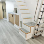 Prefabricated Mini Modular Homes Tiny House on Wheels with Steel Structure