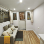Prefabricated Mobile Tiny House on Wheels Trailer Wood Small House Kit Set