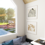 Prefabricated Modular Building House Tiny House on Wheels with Solar Panel