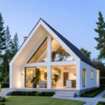 Prefabricated Modular Home with Light Steel Framing Beautiful Wooden House Resort Bunglalow