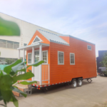 Prefabricated Modular Home with Light Steel Framing Tiny House on Wheels for Sale