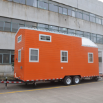 Prefabricated Modular Home with Light Steel Framing Tiny House on Wheels for Sale