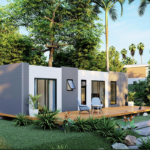 Prefabricated Modular House Kits Light Steel Frame House for Adu Granny Flat