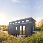 Prefabricated Modular House with Light Steel Structure Tiny House on Wheels Us Standard