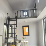 Prefabricated Modular House with Light Steel Structure Tiny House on Wheels Us Standard