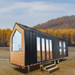 Prefabricated Modular Tiny House on Wheels Ready to Ship Resort Home