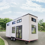 Prefabricated Tiny House on Wheels Modern Smart House Prefab Modular House Trailer