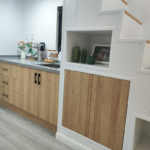 Prefabricated Tiny House on Wheels with Light Steel Frame Laminate Flooring