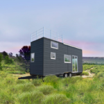 Single Family Home Mobile Prefabricated Como Tiny House on Wheels for Rent