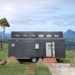 Single Family Homes Light Gauge Steel Tiny House with Tralier Mobile Home