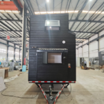 Single Family Homes Light Gauge Steel Tiny House with Tralier Mobile Home