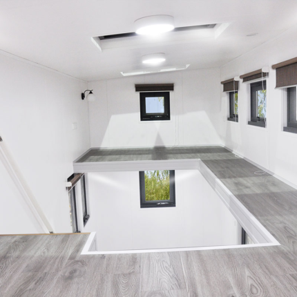 Single Family Homes Mobile Prefabricated Mobile Tiny House Turin on Wheels