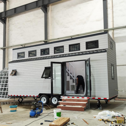 Single Family Homes Tiny House on Wheels Built with Newzealand Standard