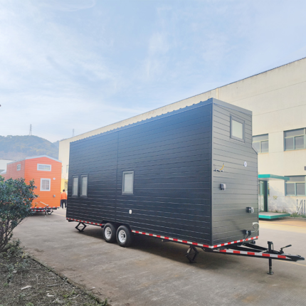 Steel Structure Prefabricated Houses: Tiny Houses on Wheels, Mini Modular Homes Ready to Ship