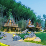 Sustainable Light Gauge Steel a Frame House Prefabricated Wooden Bungalow House