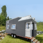 Tiny Home on Wheels Prefabricated Houses Light Gauge Steel Frame House