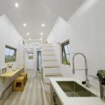 Tiny Home on Wheels Prefabricated Houses Light Gauge Steel Frame House
