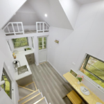 Tiny Home on Wheels Prefabricated Houses Light Gauge Steel Frame House