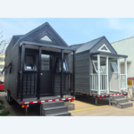 Tiny House Mobile Home Ready to Ship Travel Container Prefab Glamping Trailer Houses