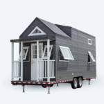 Tiny House Mobile Home Ready to Ship Travel Container Prefab Glamping Trailer Houses