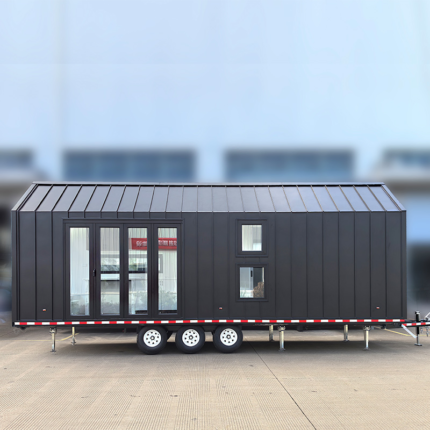 Tiny House on Wheels Vs Campervan Prefabricated House Modular Steel House Kits