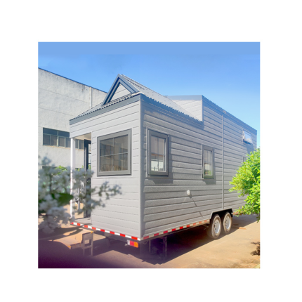 Tiny House on Wheels with Light Steel Frame Prefab Homes