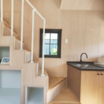 Tiny House on Wheels with Light Steel Frame Prefab Homes