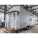 Tiny House on Wheels with Light Steel Prefab Modular Housetiny Homes Readyto Ship