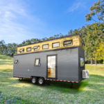 Top-Quality Light Steel Structure Modern Prefab Tiny House on Wheels - Ready to Ship Caravan