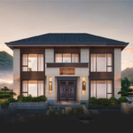 Top Selling Modern Ceiling Prefabricated House Steel Frame Prefab Villa House Kits