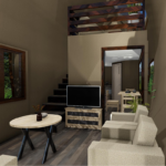 Two Bedroom Prefabricated House Wooden Design Cyclone Resisted Bungalow Homes